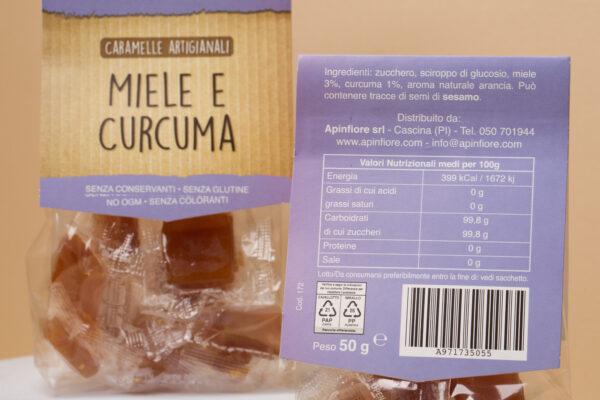 Caramelle Miele e Curcuma 50gr - immagine 5