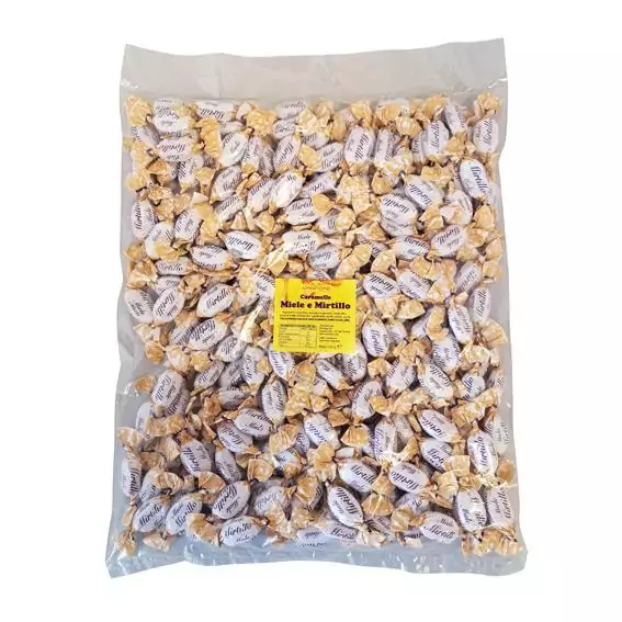 Caramelle Goccia D'oro Miele e Mirtillo 1kg