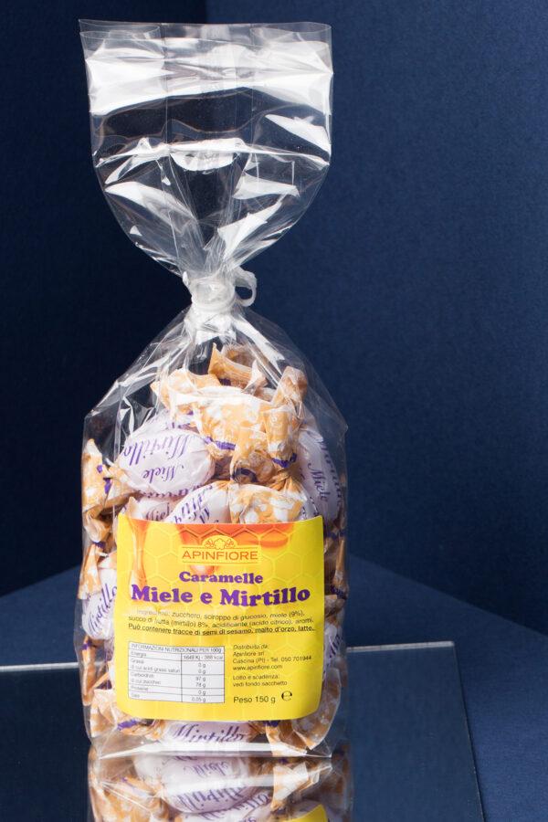 Caramelos Goccia d'Oro de Miel y Arándanos 150gr - Imagen 3