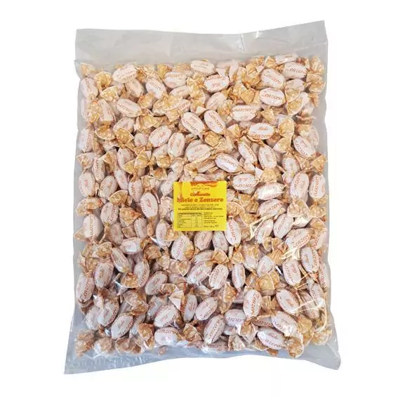 Caramelle Goccia D'oro Miele e Zenzero 1kg
