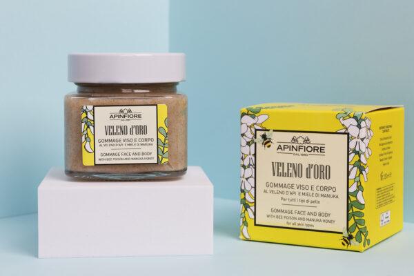 Poison Gold Face and Body Scrub - Super-hydrating exfoliant - Image 3