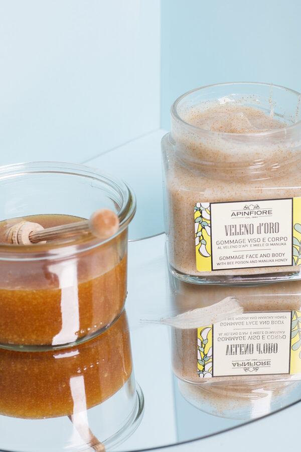 Poison Gold Face and Body Scrub - Super-hydrating exfoliant - Image 2