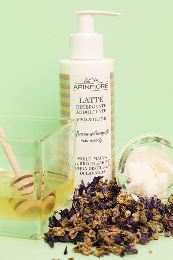 Latte Detergente Addolcente Viso e Occhi