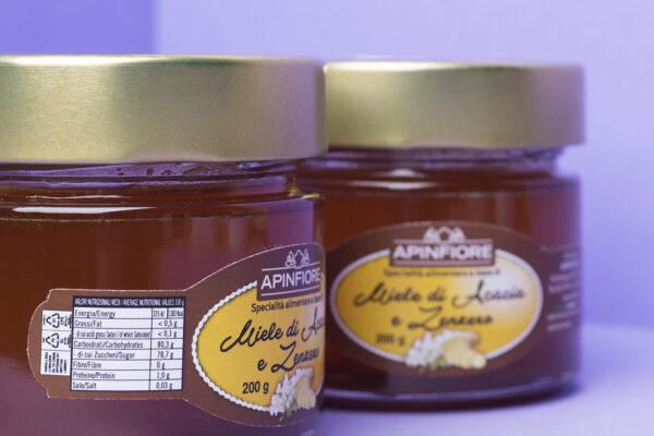 Food Specialty Italian Acacia and Ginger Honey - Image 2