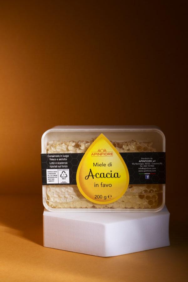 Italian Acacia Honey in Honeycomb Box
