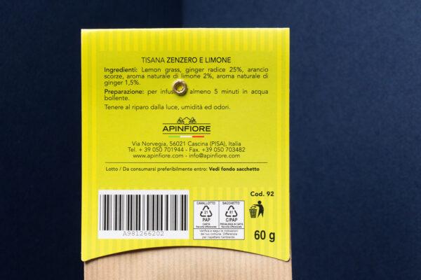 TISANA DIGESTIVA E BRUCIA-GRASSI con Zenzero e Limone - immagine 4