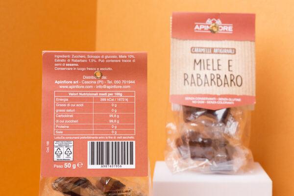 Honey and Rhubarb Candies 50gr - Image 5