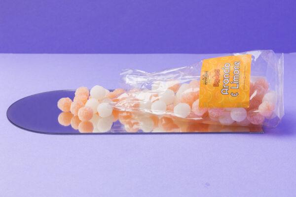 Caramelle Drops Arancio e Limone 125gr - immagine 2