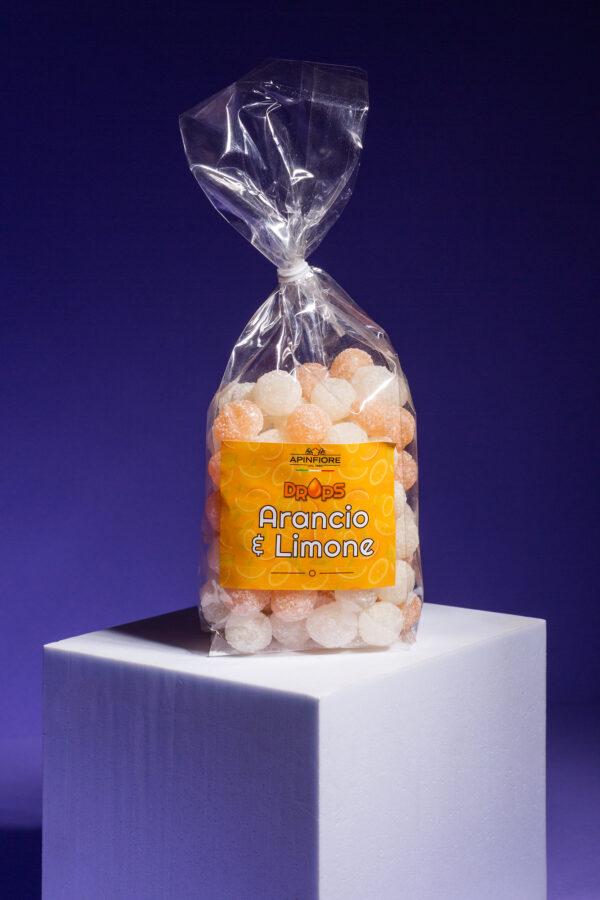 Caramelle Drops Arancio e Limone 125gr - immagine 5