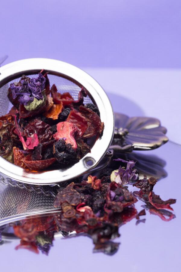 TISANA CALDO INVERNO con Rosa Canina, Karkadè e Mirtilli - immagine 3