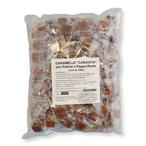 CARAVITA Candy Honey, Royal Jelly, Pollen, Propolis 1.5kg