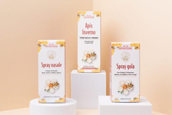 Set Trio Apis Winter, Syrup + Nasal Spray + Throat Spray -10% - Image 2