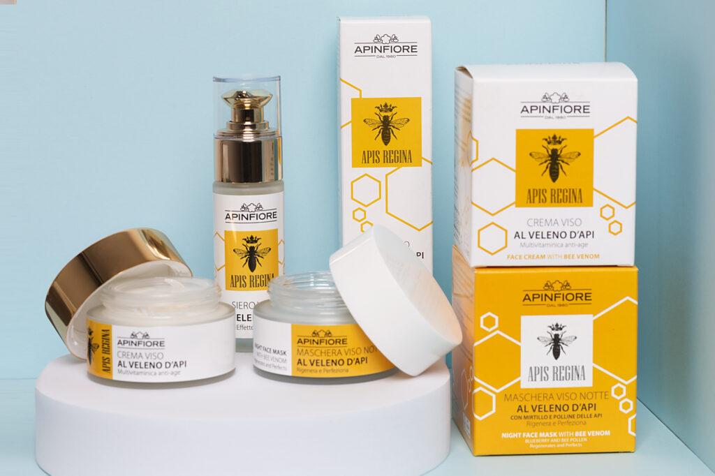 Crema, siero e maschera notte Apis Regina